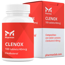 Clenbuterol comprimido 100 tabs, 40 mcg/tab