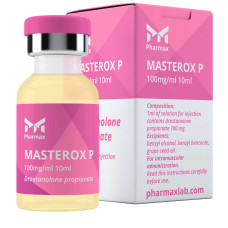 Masteron injetável (Drostanolone Propionate) 10 ml, 100 mg/ml