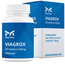 Sildenafil comprimido (Viagra) 20 tabs, 100 mg/tab