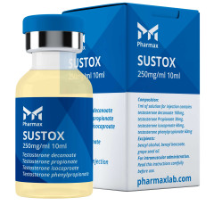 Sustanon injetável (Testosterone mix) 10 ml, 250 mg/ml