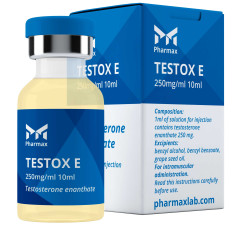 Enantato de testosterona injetável (Testosterone Enanthate) 10 ml, 250 mg/ml